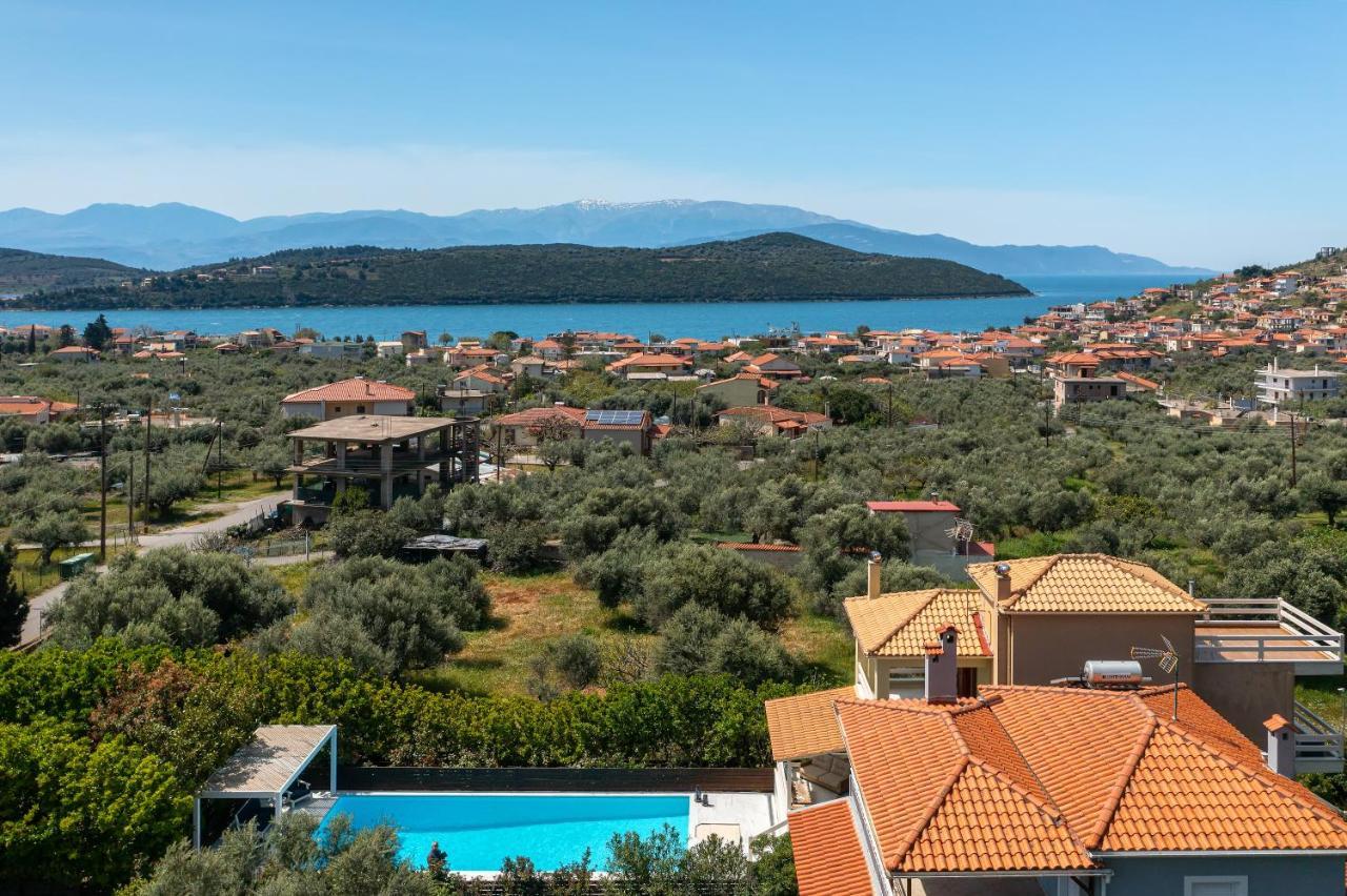 Sun Villa Glyfada Γλυφάδα Φωκίδας Εξωτερικό φωτογραφία
