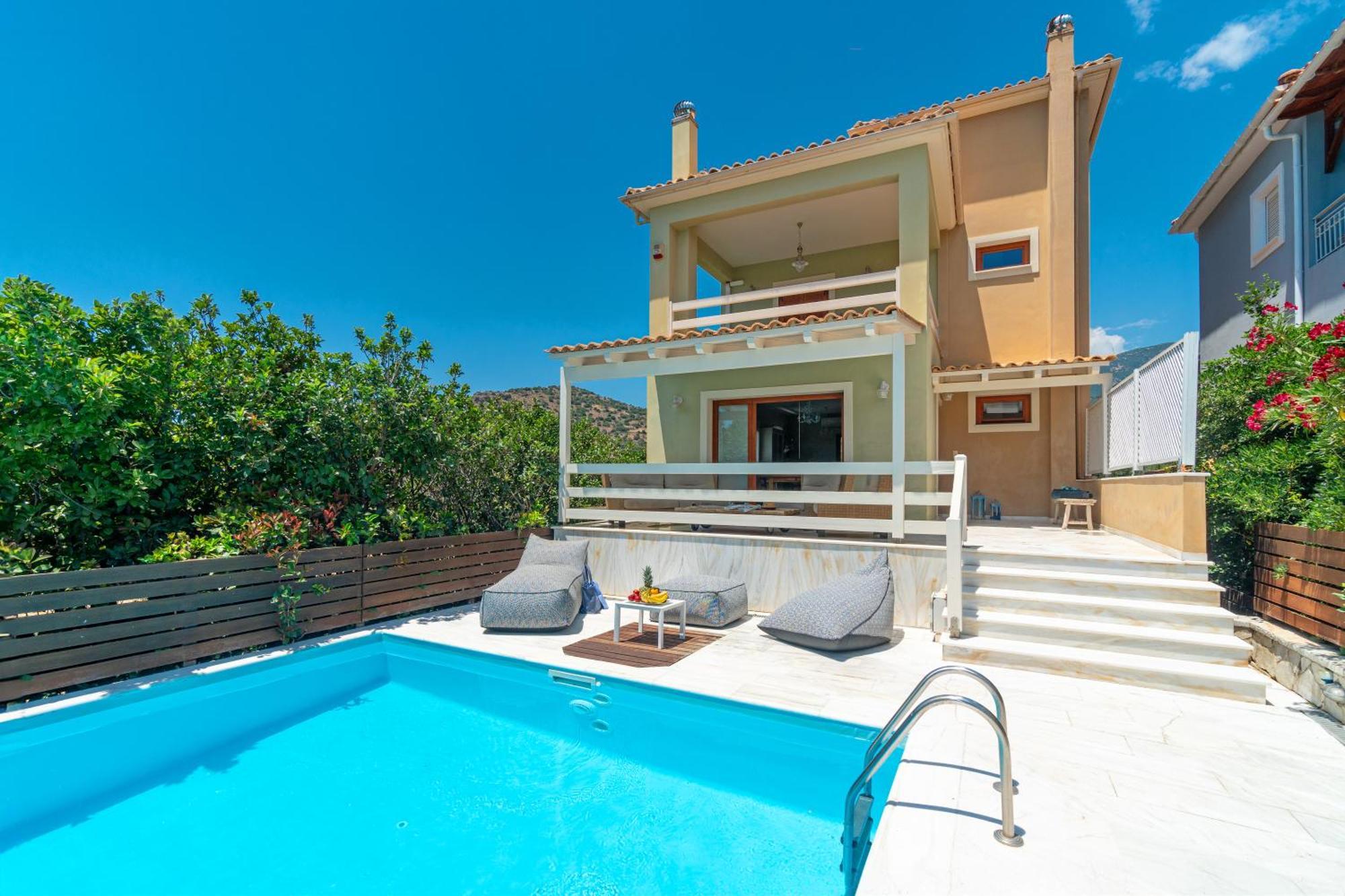 Sun Villa Glyfada Γλυφάδα Φωκίδας Εξωτερικό φωτογραφία