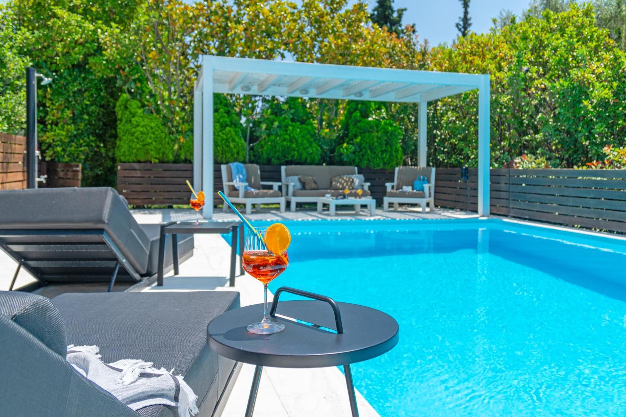 Sun Villa Glyfada Γλυφάδα Φωκίδας Εξωτερικό φωτογραφία