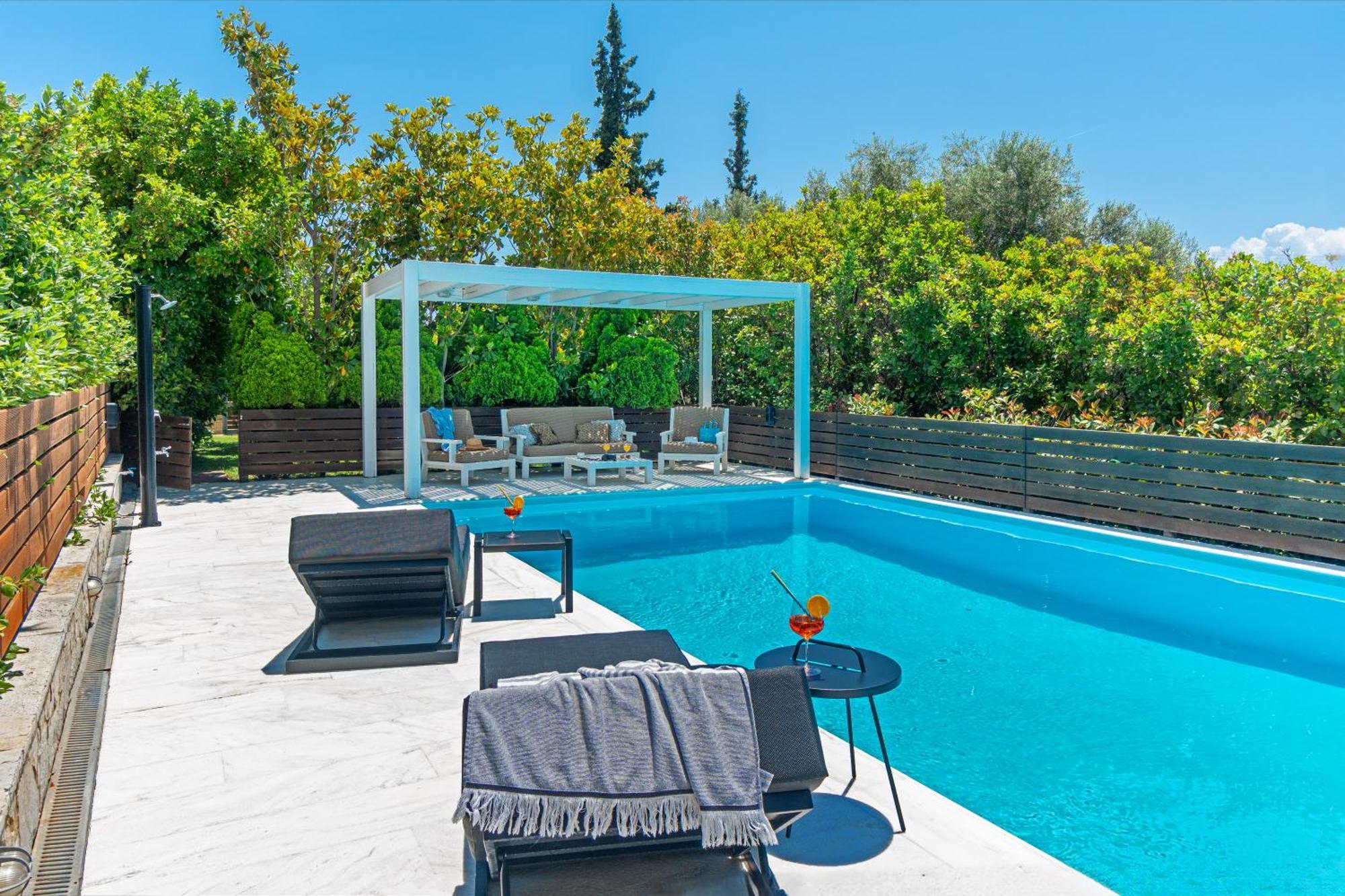 Sun Villa Glyfada Γλυφάδα Φωκίδας Εξωτερικό φωτογραφία